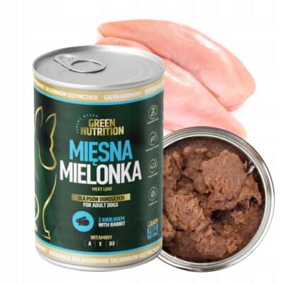 Green Nutrition – Mięsna Mielonka z Królikiem 400g