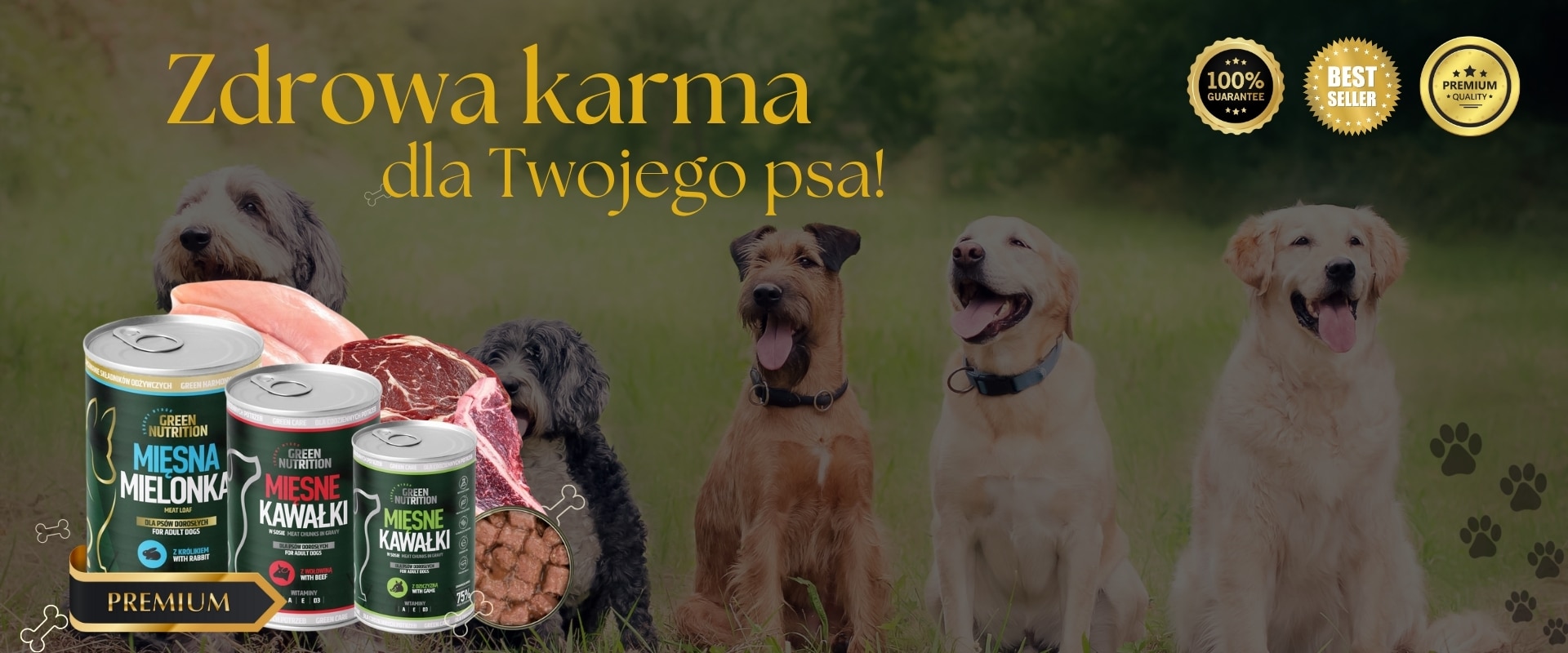 greennutrition karma dla psow i kotow